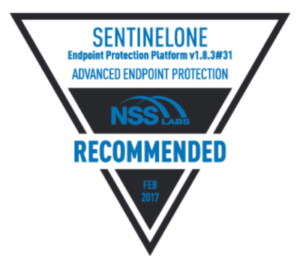SentinelOne NSS Labs recommended